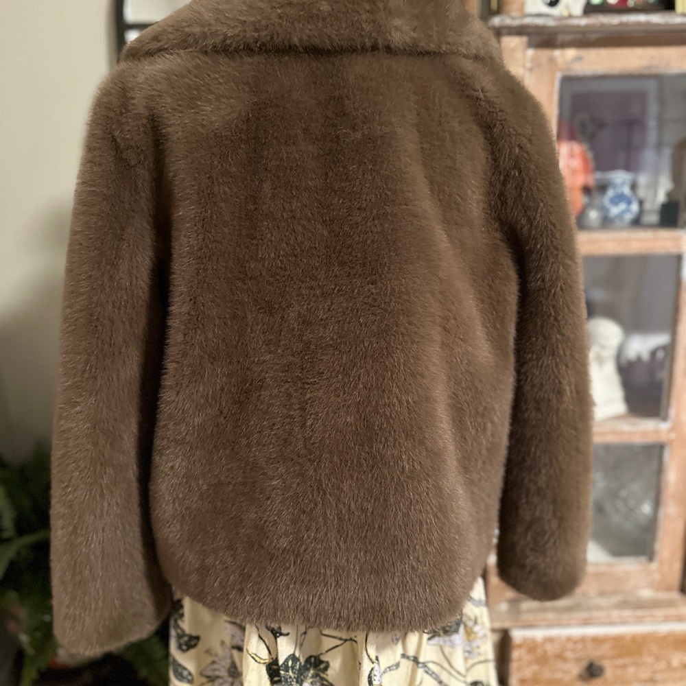 Bernardo Chocolate Teddy Jacket - image 10